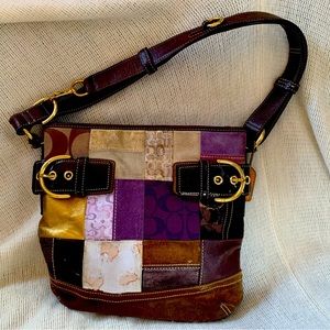 Coach Patchwork Shoulder Bag